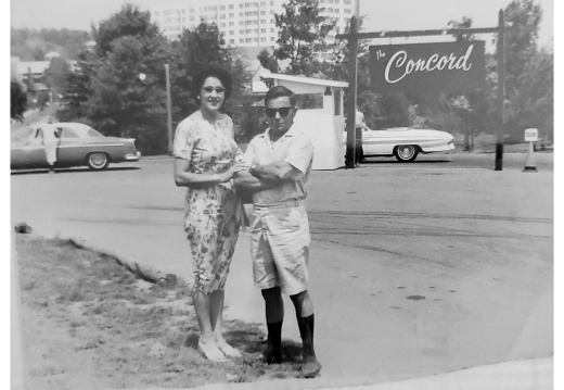 Margaret Klein and Menhard Klein at The Concord Hotel