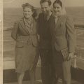 Margaret Popovitz on SS Manhattan 1940 With Unknown Persons