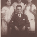 Zsigmond Klein, Fani Weisz, Bella, and Eva