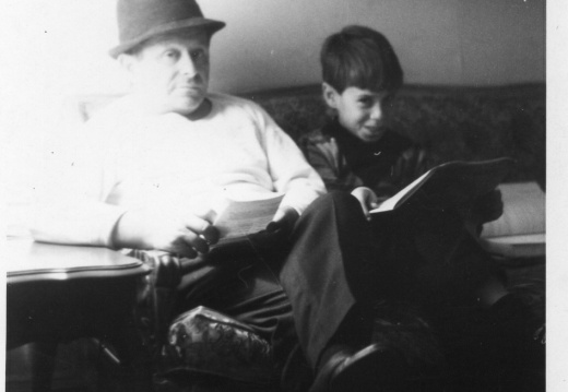 Menhard Klein With Son
