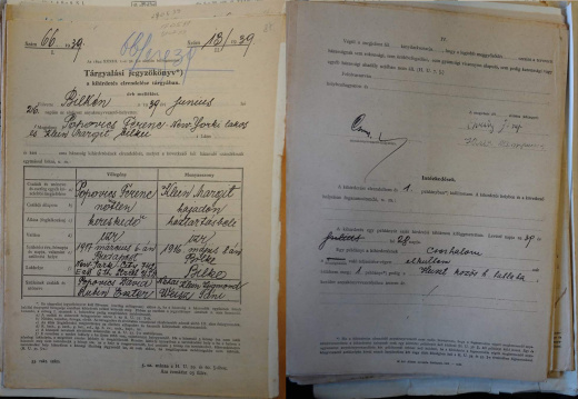 margit-klein-frank-popovitz-marriage-registration-1939